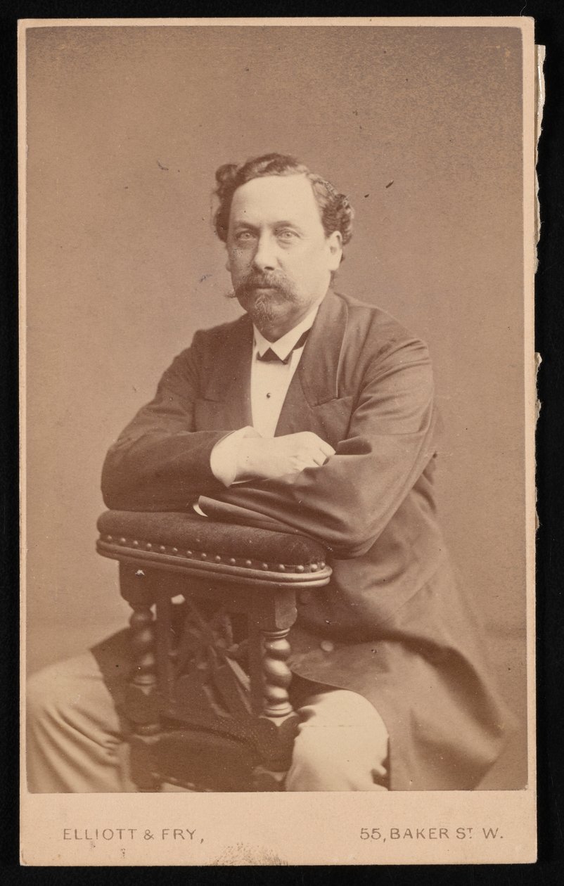 Portrett av David Forbes 1828-1876, 1874. av Elliott and Fry