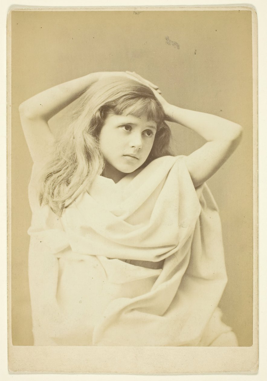 Portrett av frøken Constance MacDonald Gilchrist, 15. april 1877. av Elliott and Fry