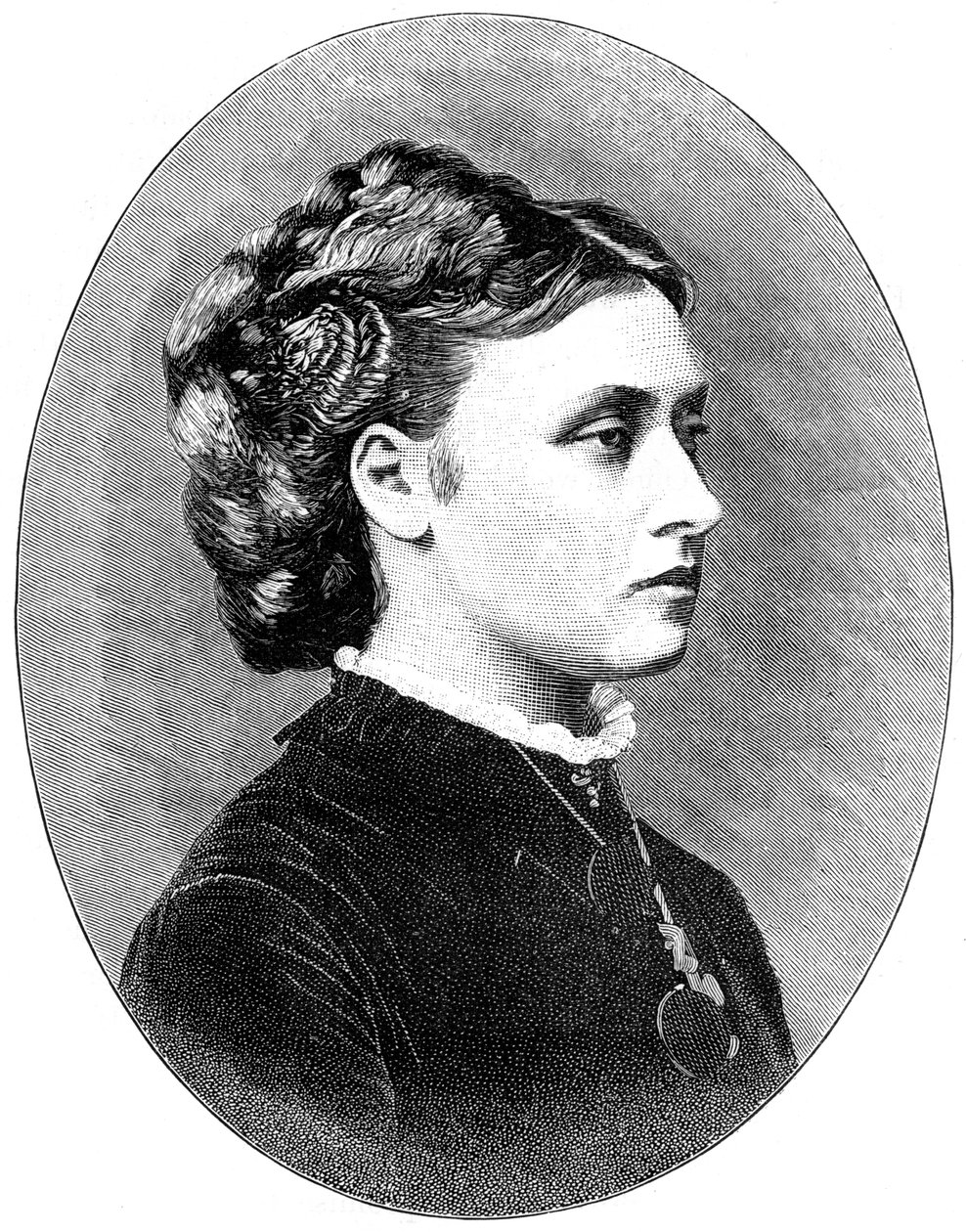 Prinsesse Louise, hertuginne av Argyll, fjerde datter av dronning Victoria, 1900. av Elliott and Fry