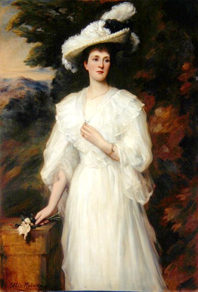 Portrett av Edith, Lady Cunard av Ellis William Roberts