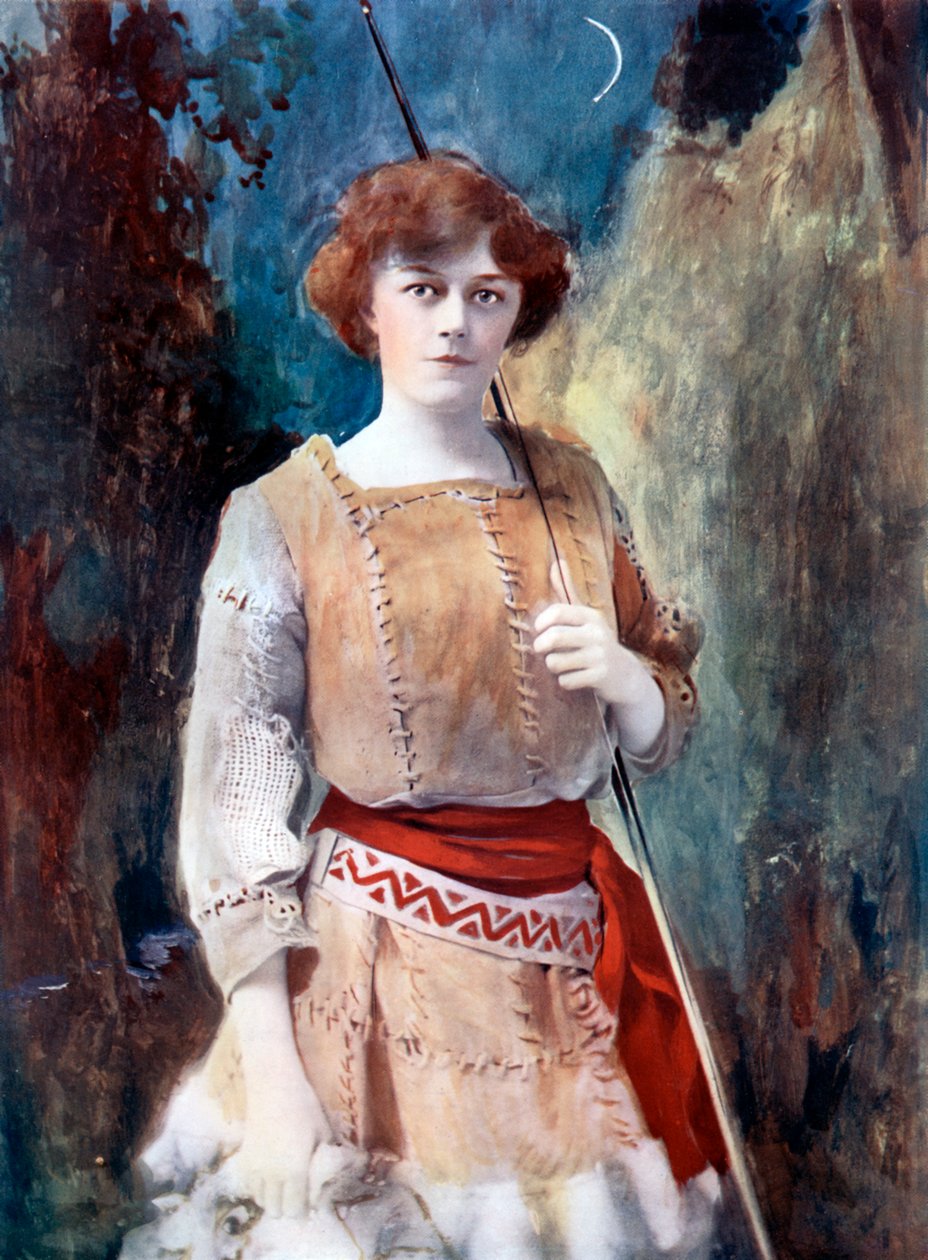 Dame Irene Vanbrugh i The Admirable Crichton, c1902. av Ellis and Walery
