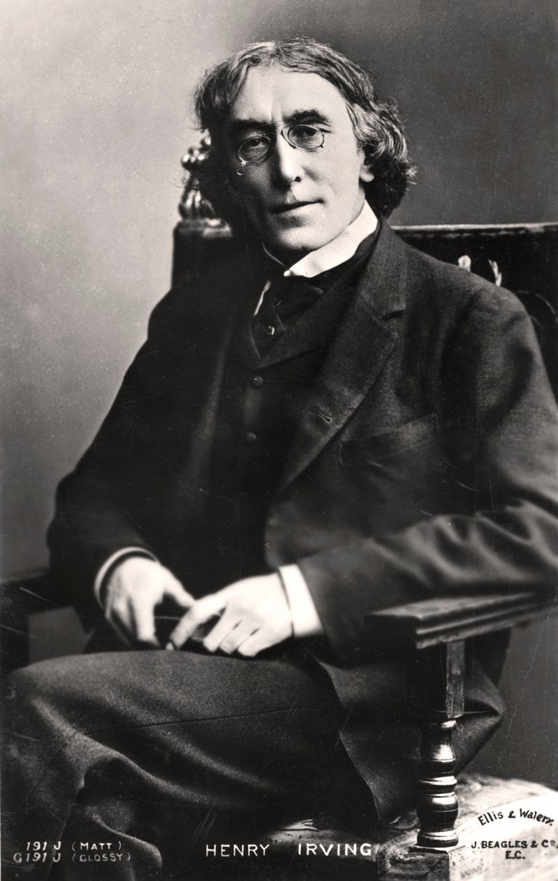 Harry Brodribb Irving 1870-1919, engelsk skuespiller, 1905. av Ellis and Walery