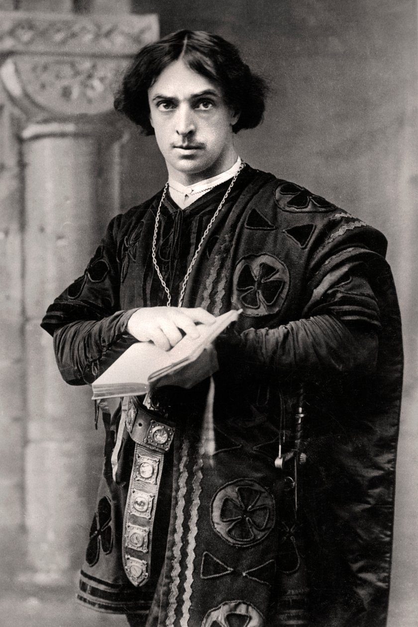 John Martin Harvey 1863-1944, engelsk skuespiller, 1907. av Ellis and Walery
