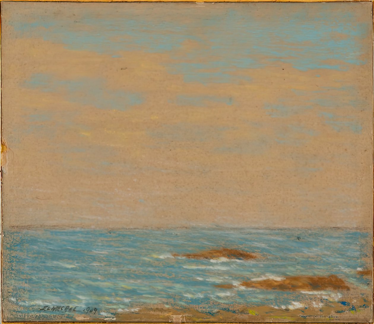 Seascape, 1909. av Elmer Livingston MacRae