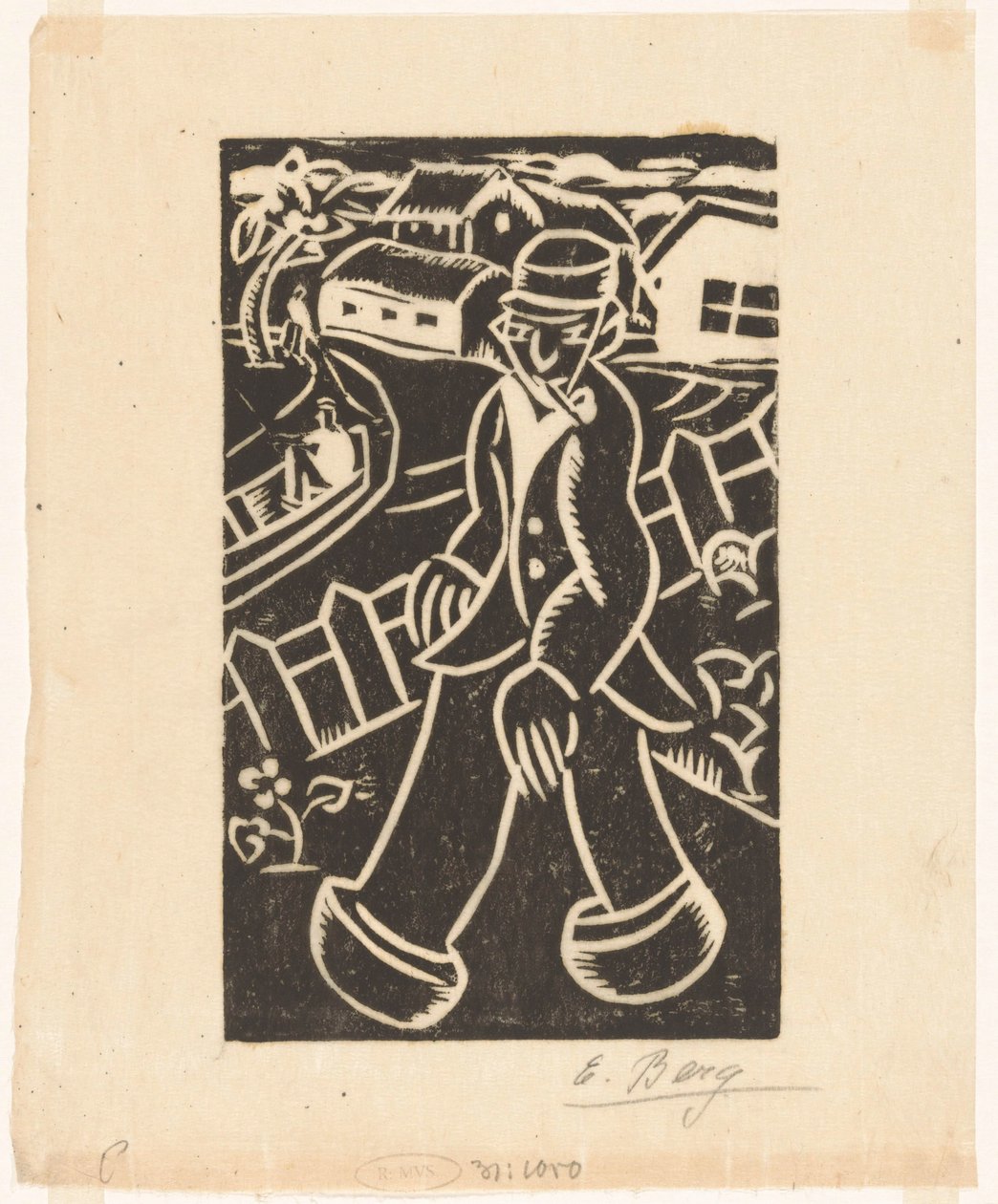 Boer av Else Berg (signed by artist)