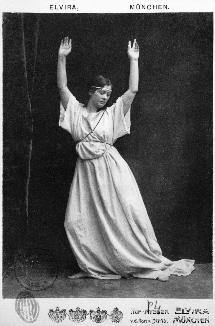 Isadora Duncan (1877-1927) ca. 1903-04 av Elvira Studio