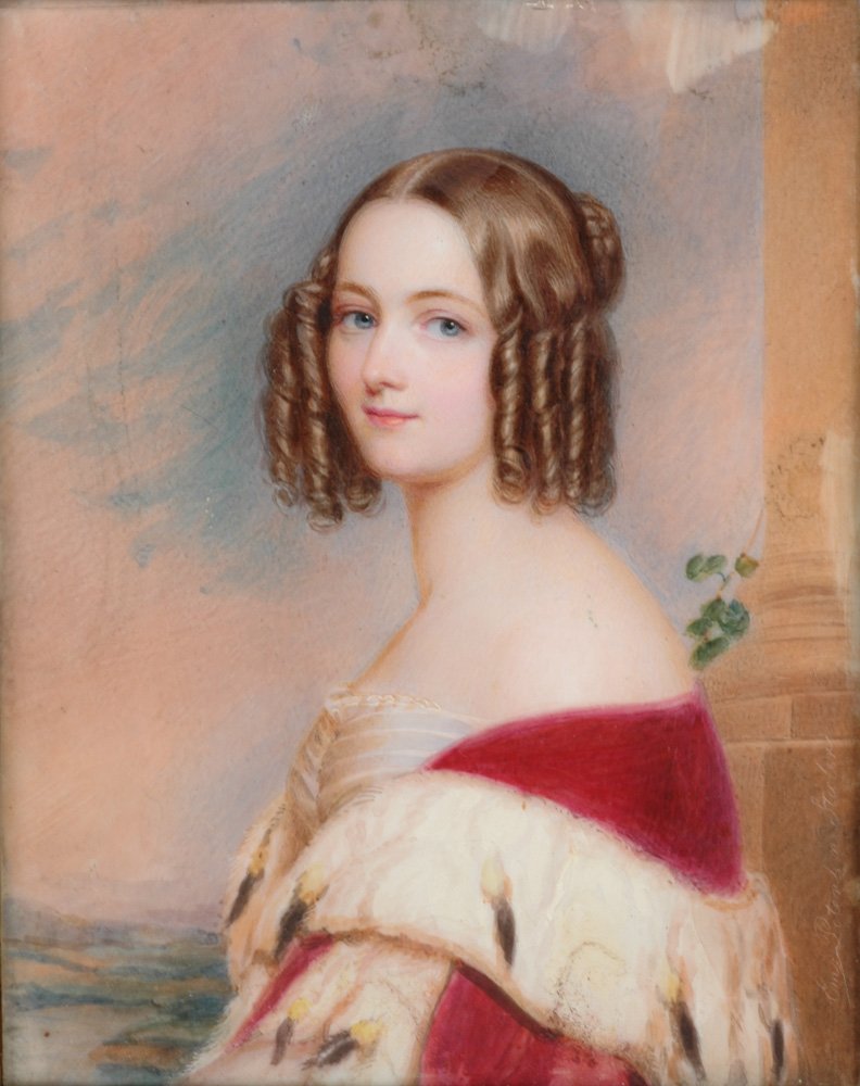 Prinsesse Marie Amelie av Baden av Emanuel Thomas Peter
