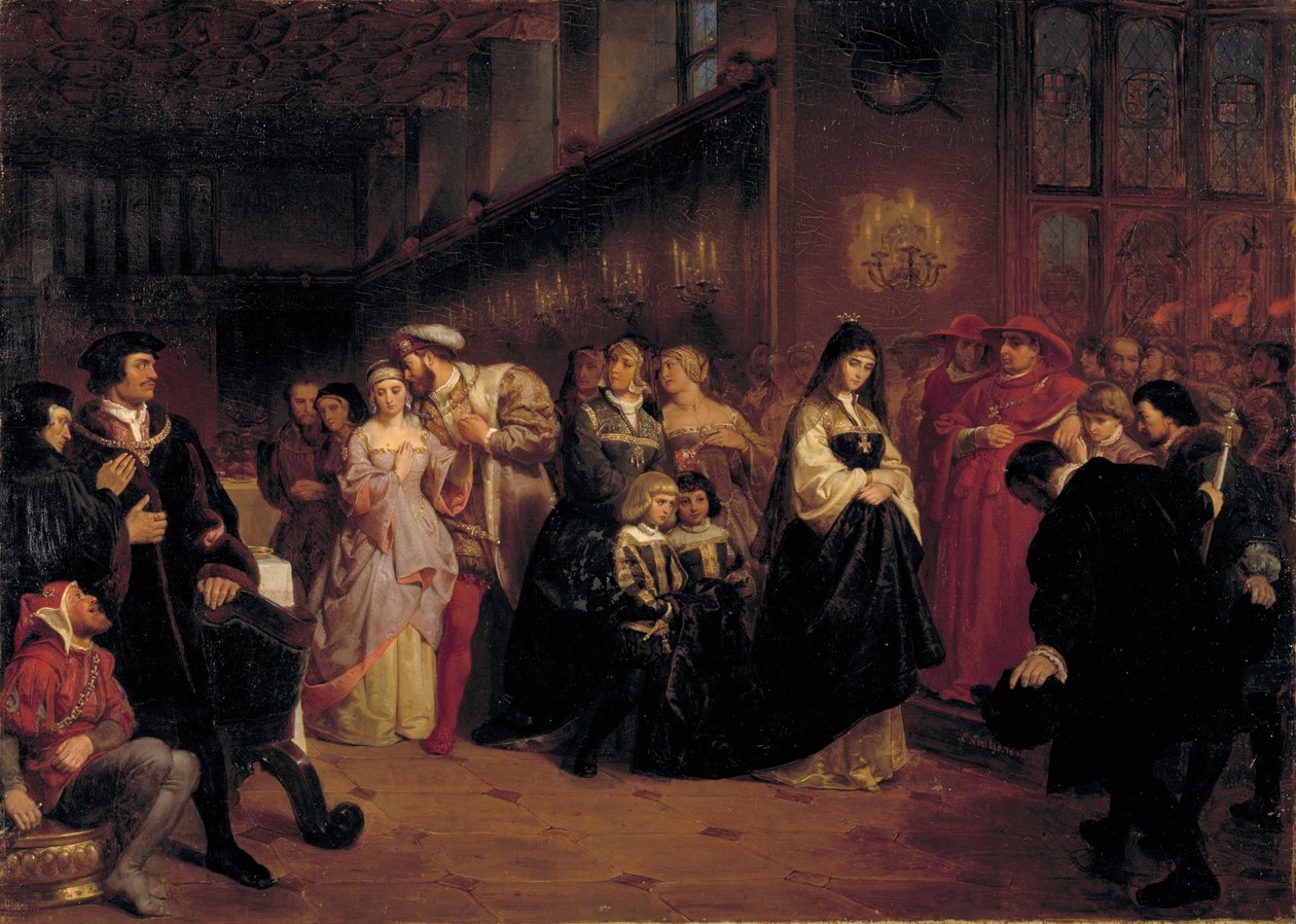 Frieriet til Anne Boleyn, 1846. av Emanuel Gottlieb Leutze