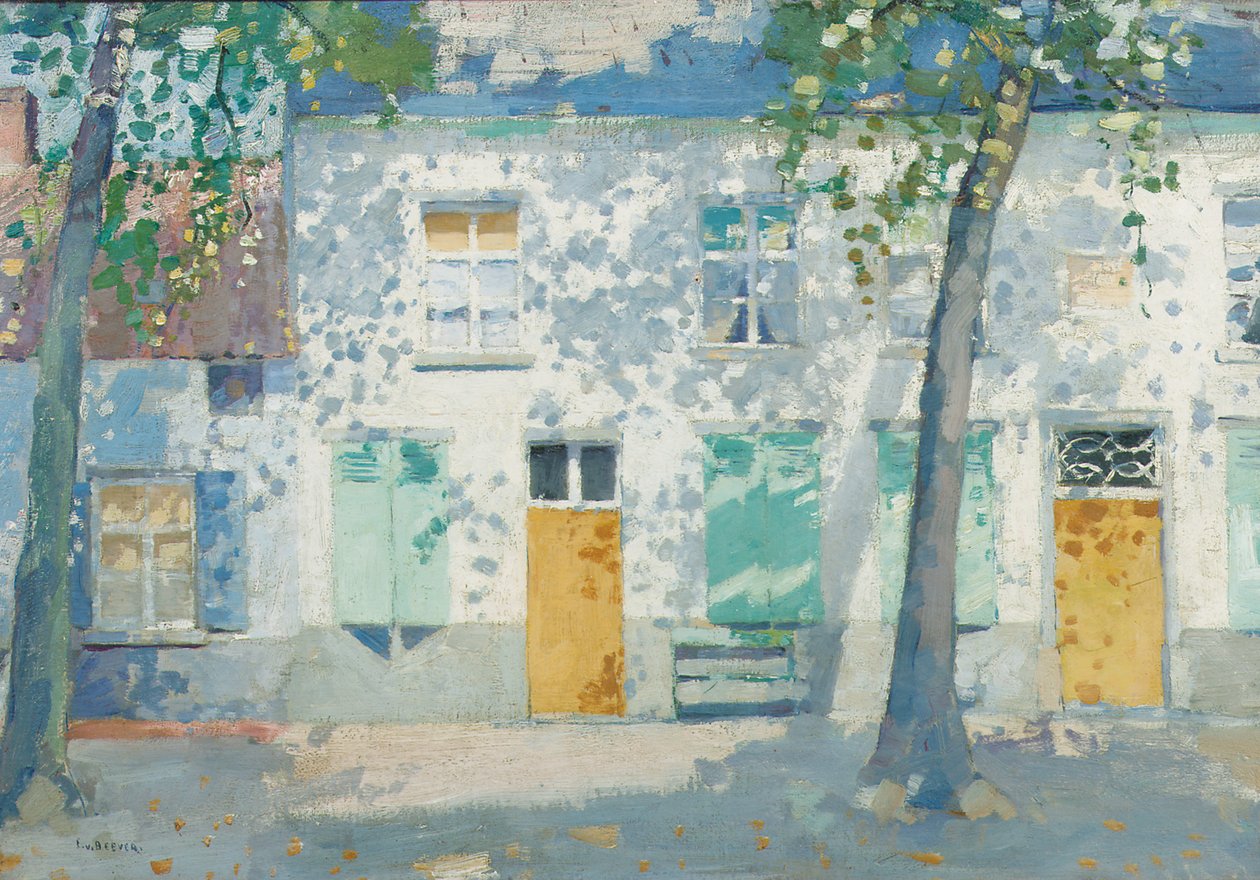 Søndag morgen på Moll, Valencia, 1911 av Emanuel Samson van Beever