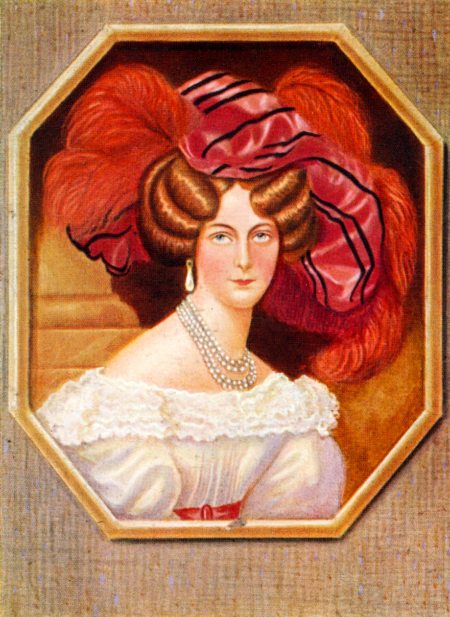Grevinne Sidonie Potocka de av Emanuel Thomas (after) Peter