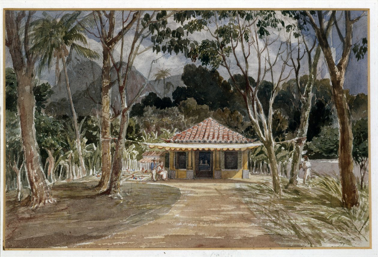 Old Way, Rio de Janeiro, 1830 av Emeric Essex Vidal