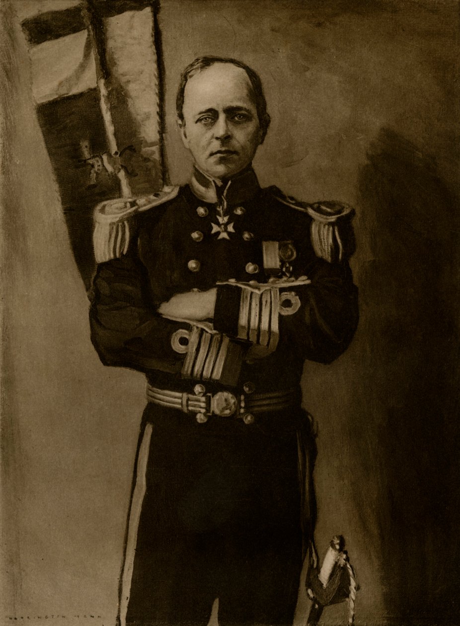 Kaptein Robert F. Scott, R.N., C.V.O., c1900-1910, 1913. av Emery Walker