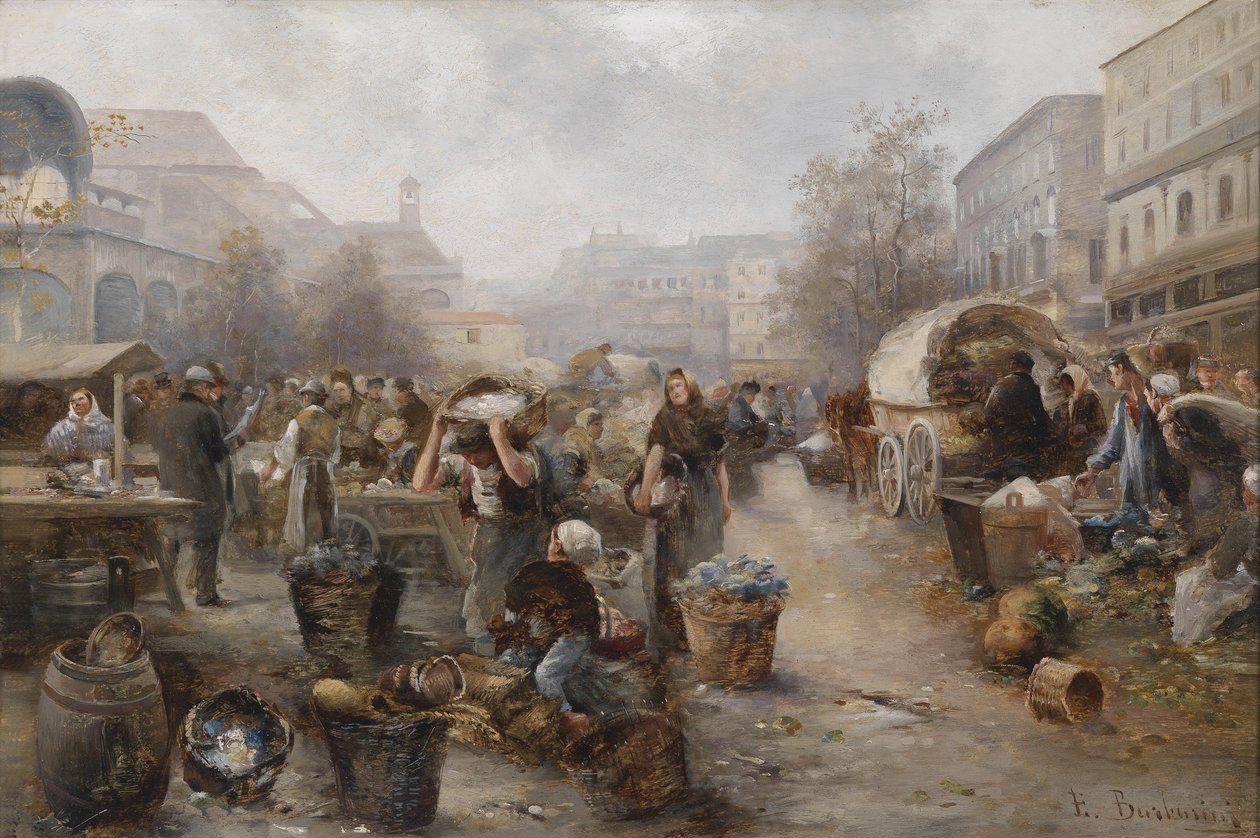 markedsdag av Emil Barbarini