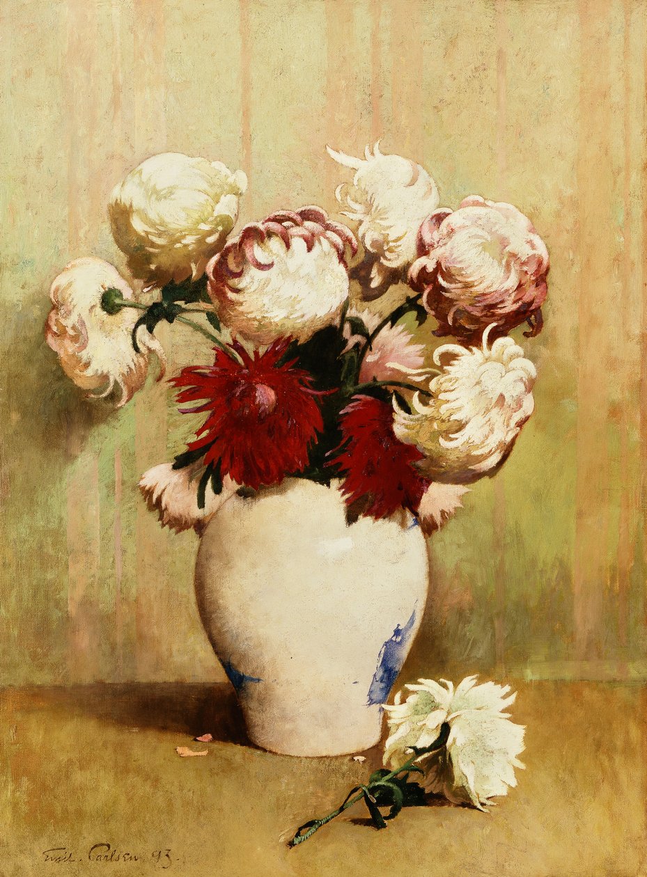 Krysantemum av Emil Carlsen