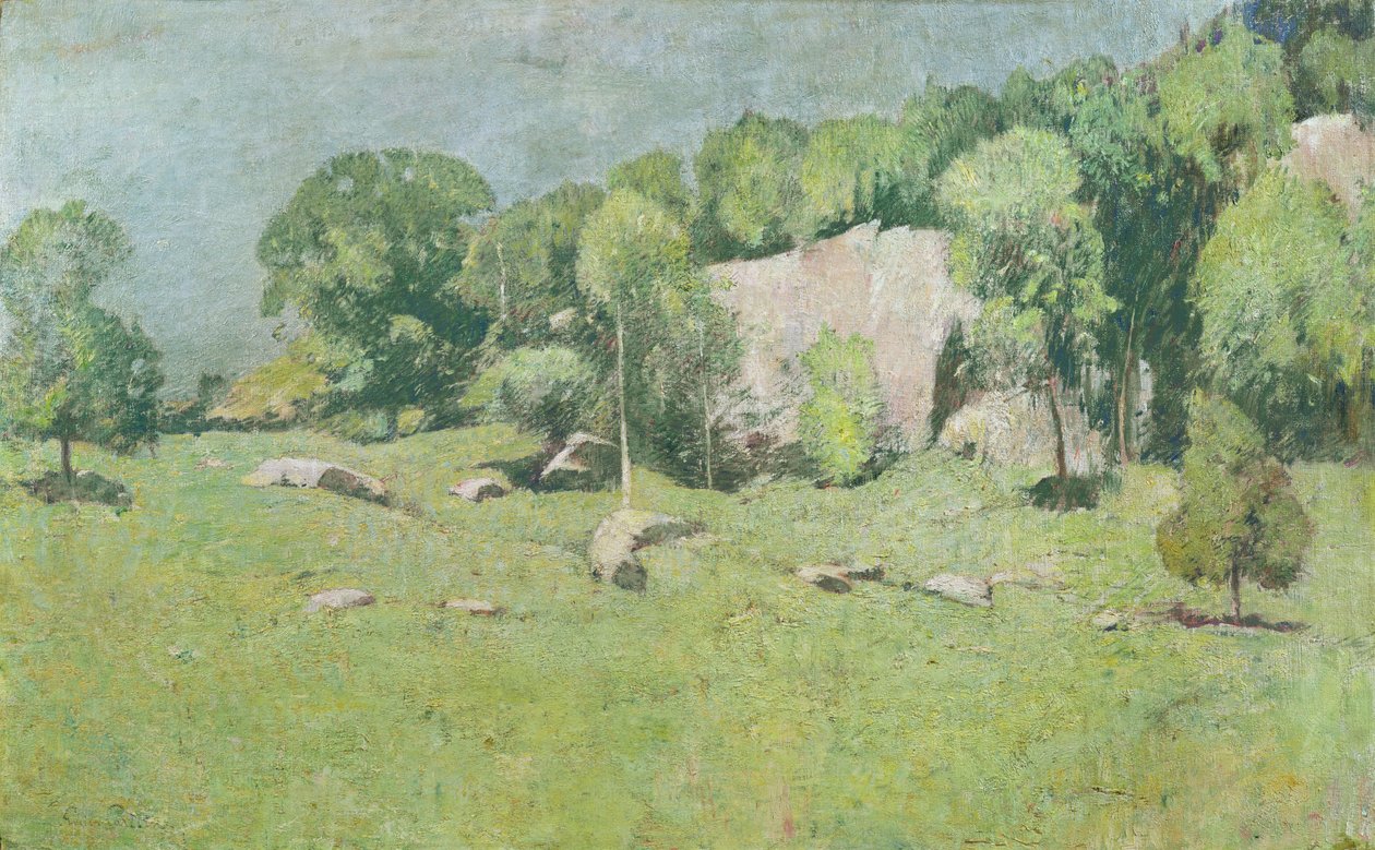 Godwins Ridge, Greenwich, Connecticut, 1912 av Emil Carlsen