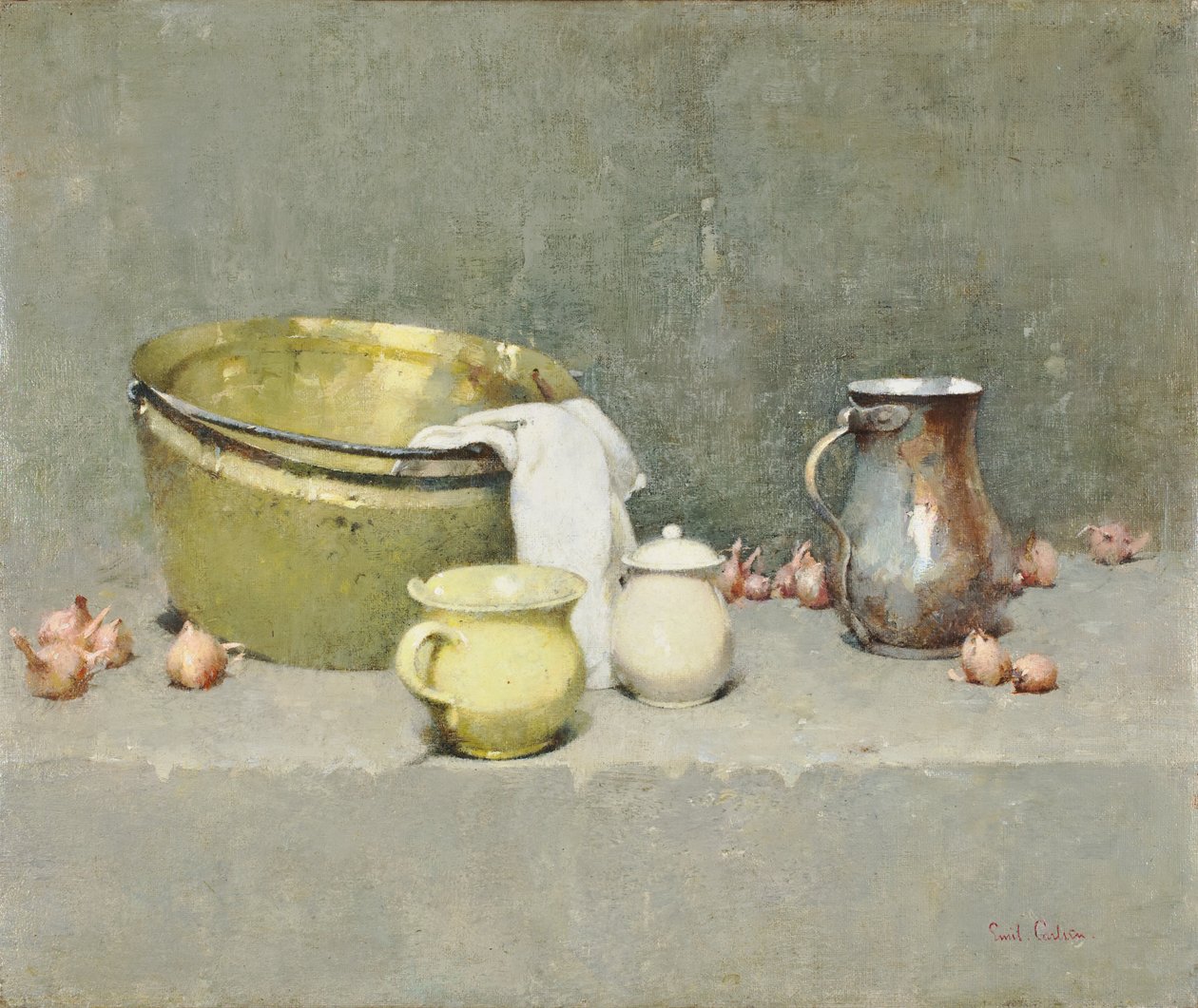 Stilleben av Emil Carlsen