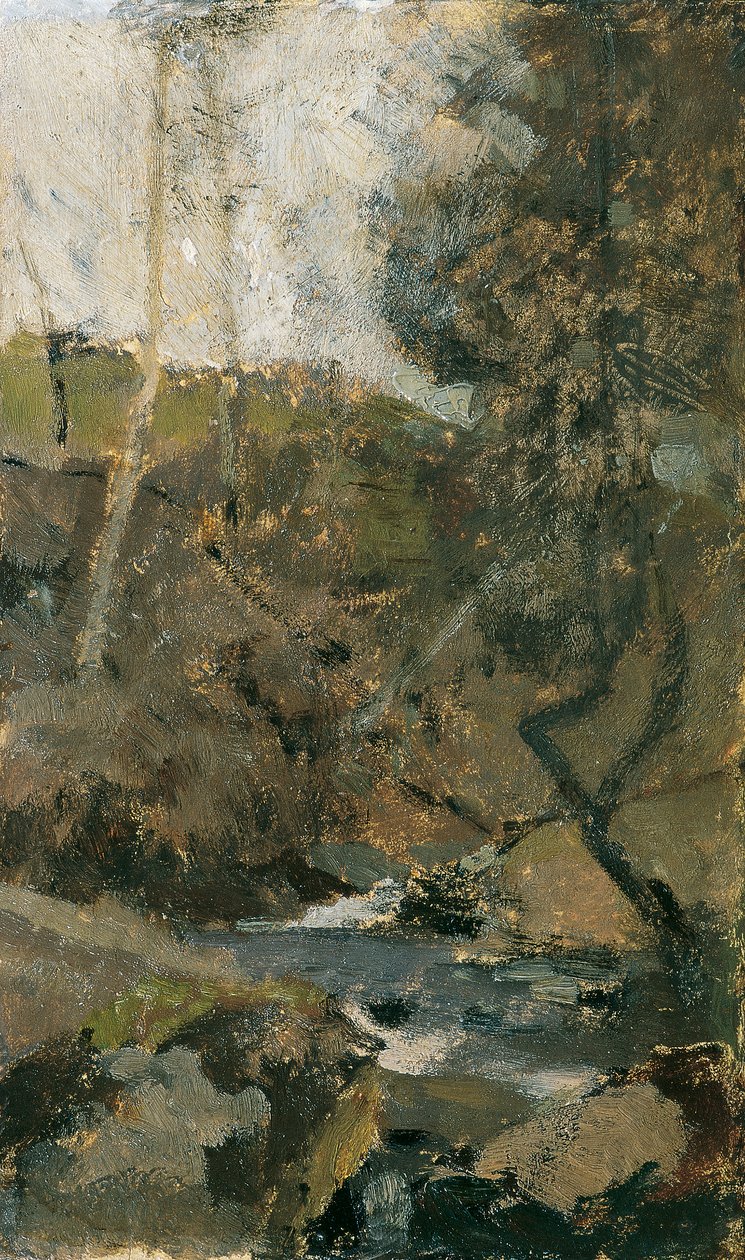 Bach i Wienerskogen av Emil Jakob Schindler
