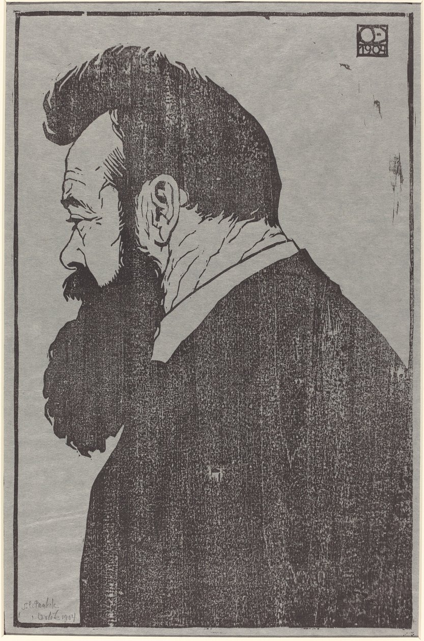 Ferdinand Hodler av Emil Orlik
