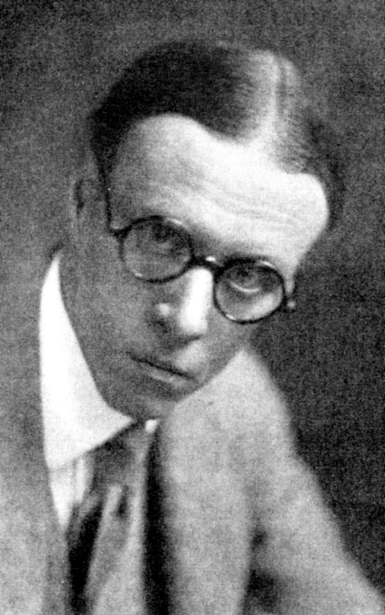 Sinclair Lewis, forfatter av Main Street & Babbit!, amerikansk forfatter, 1923. av Emil Otto Hoppe