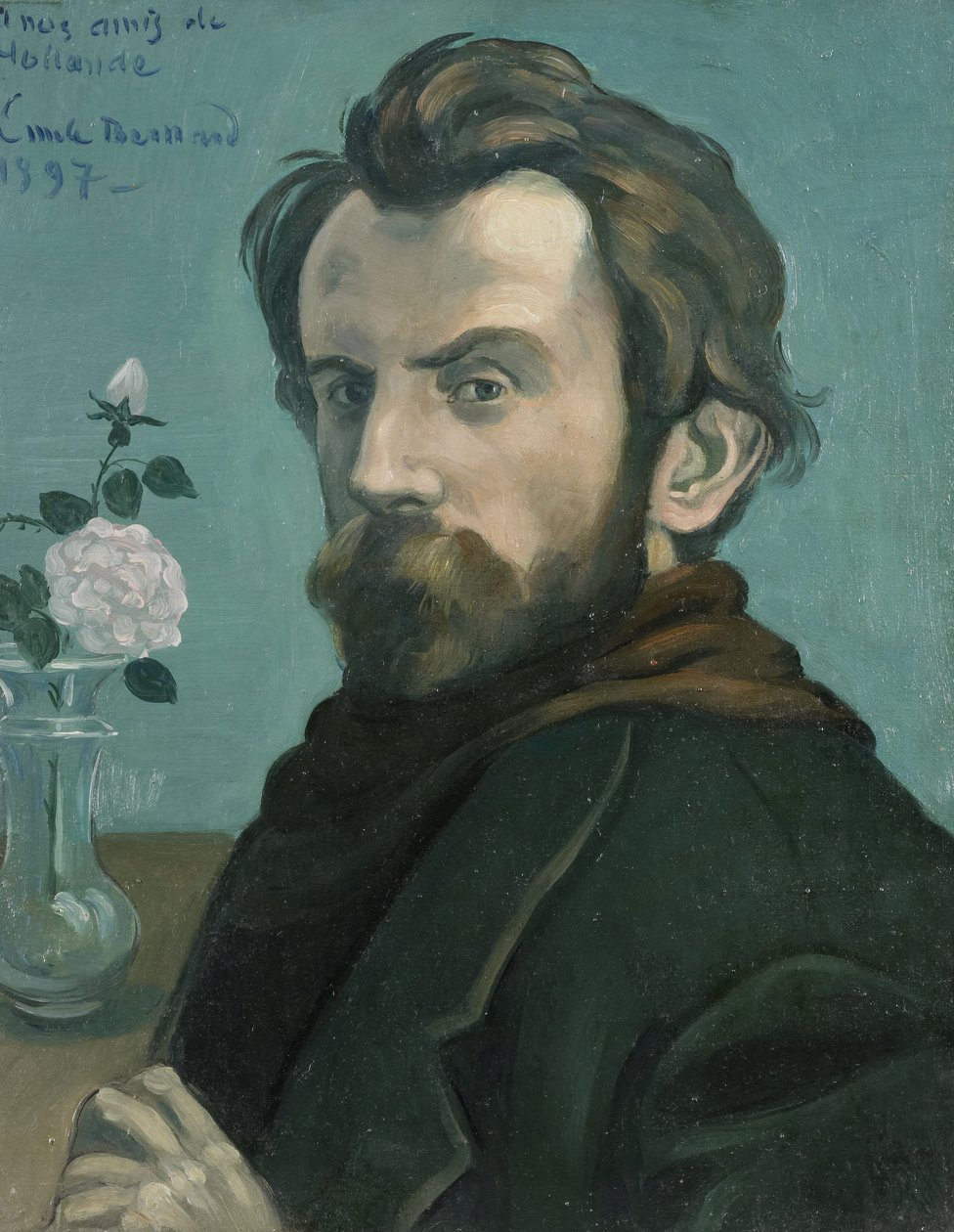 Selvportrett, 1897 av Emile Bernard