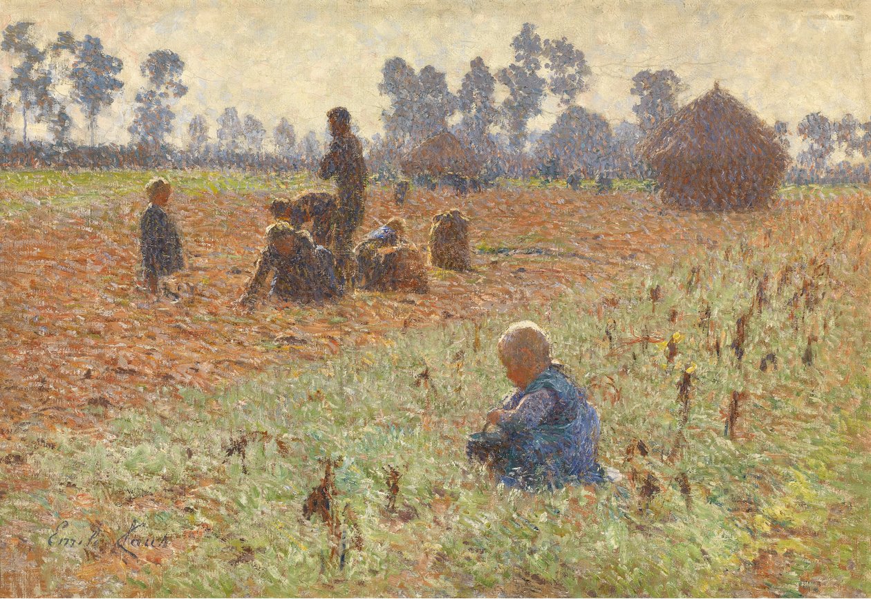 Samler mais av Emile Claus