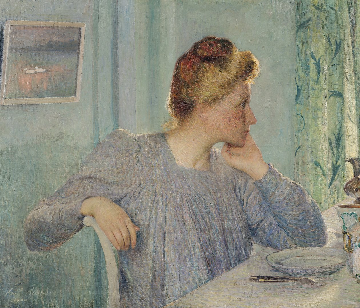 Portrett av en kvinne, 1900 av Emile Claus