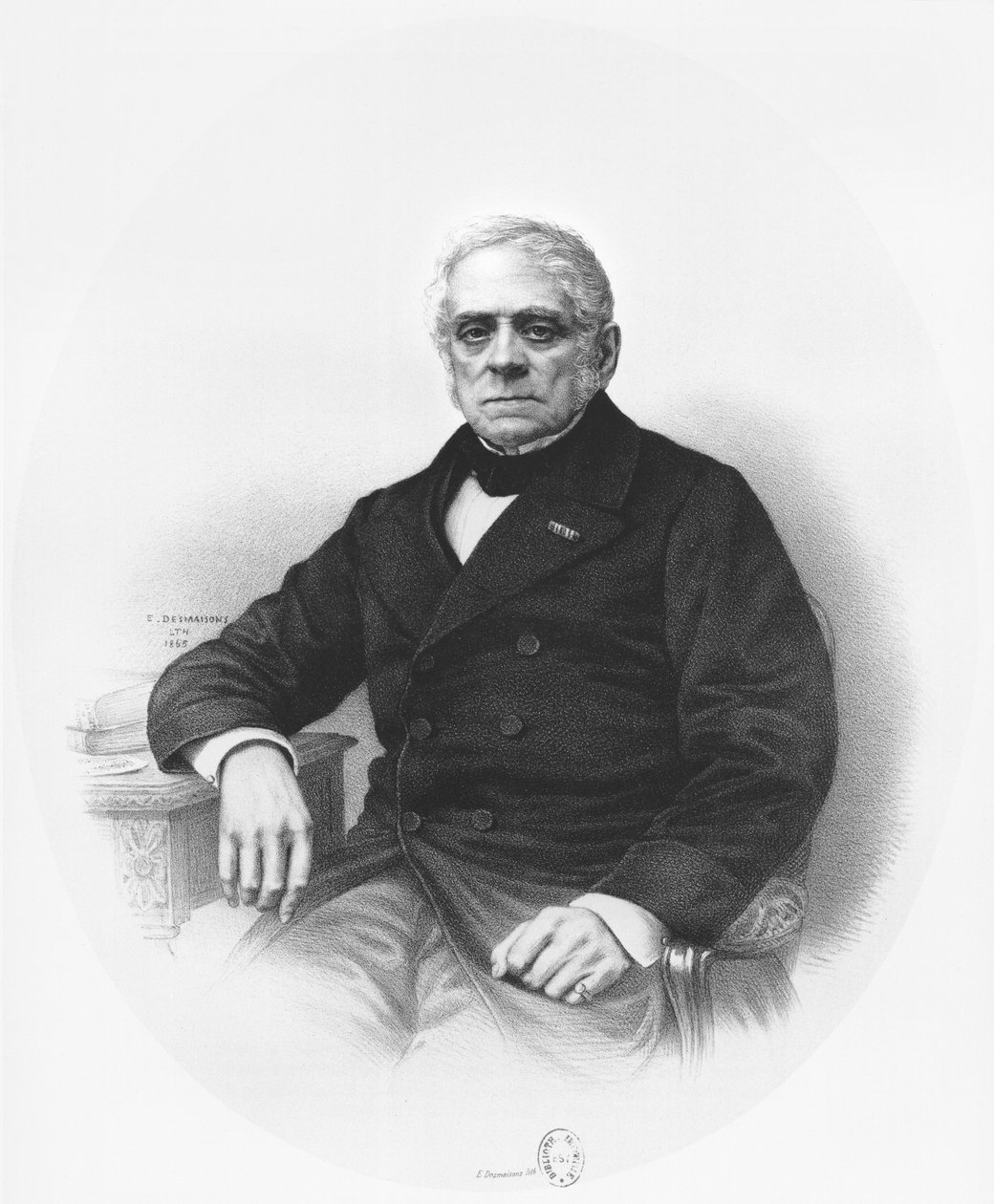 Spirit Auber (1782-1871) 1865 av Emile Desmaisons