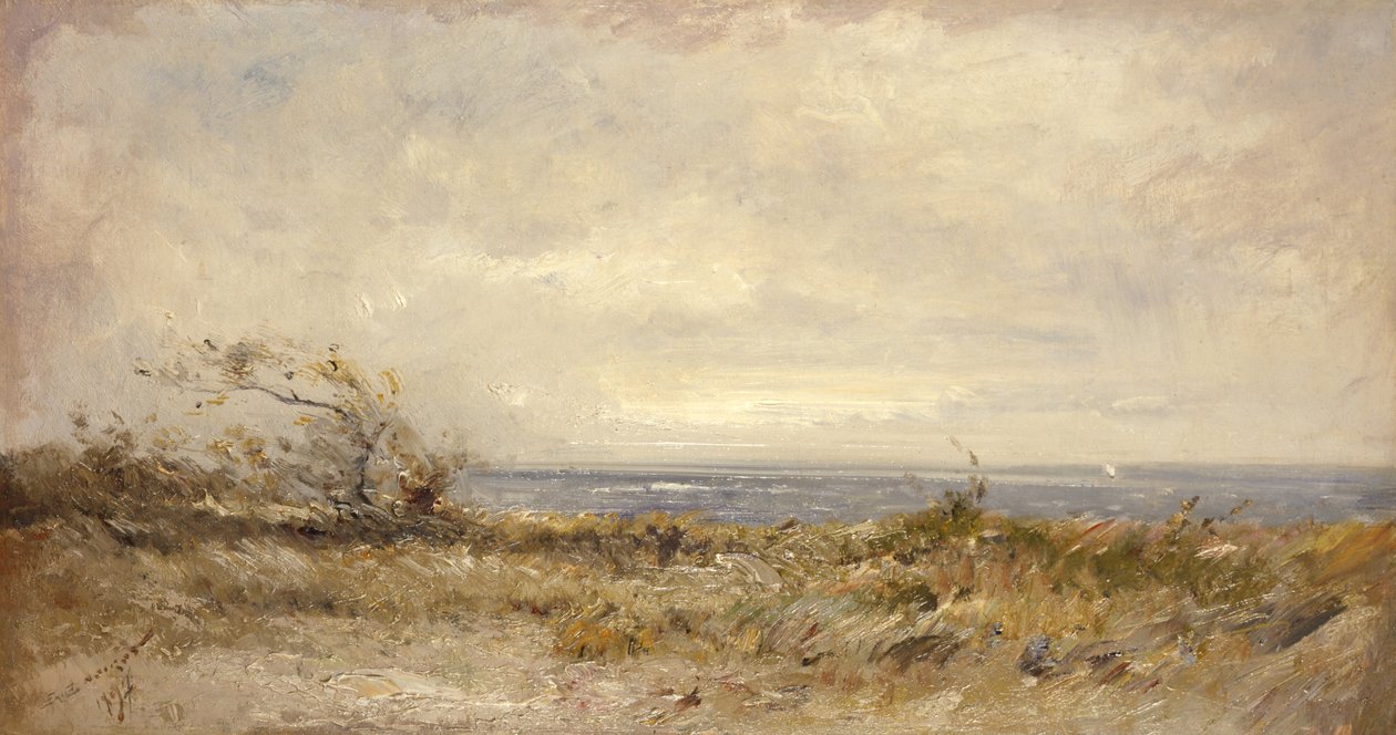 Bretagne landskap, 1897 av Emile Noirot