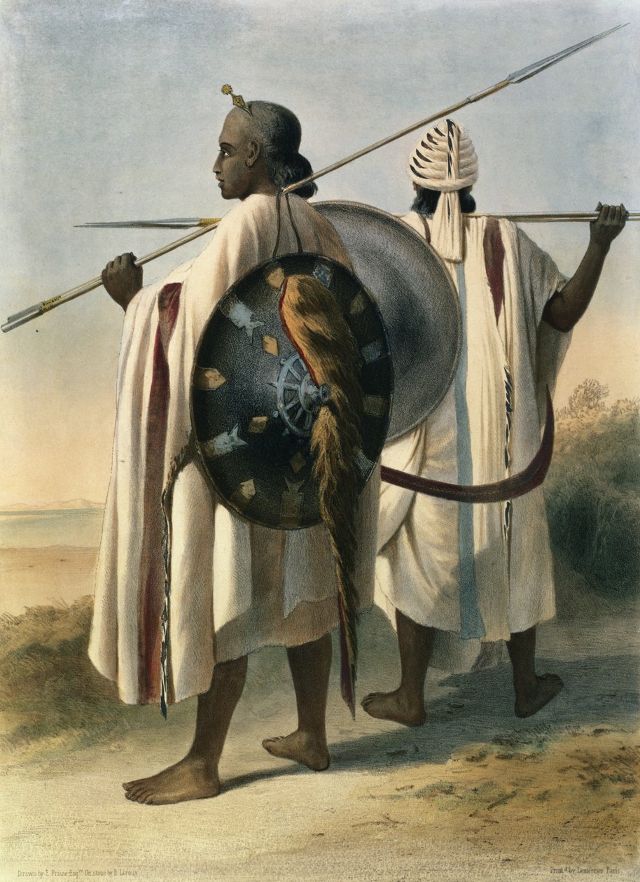 Abyssinian Warriors, illustrasjon fra 