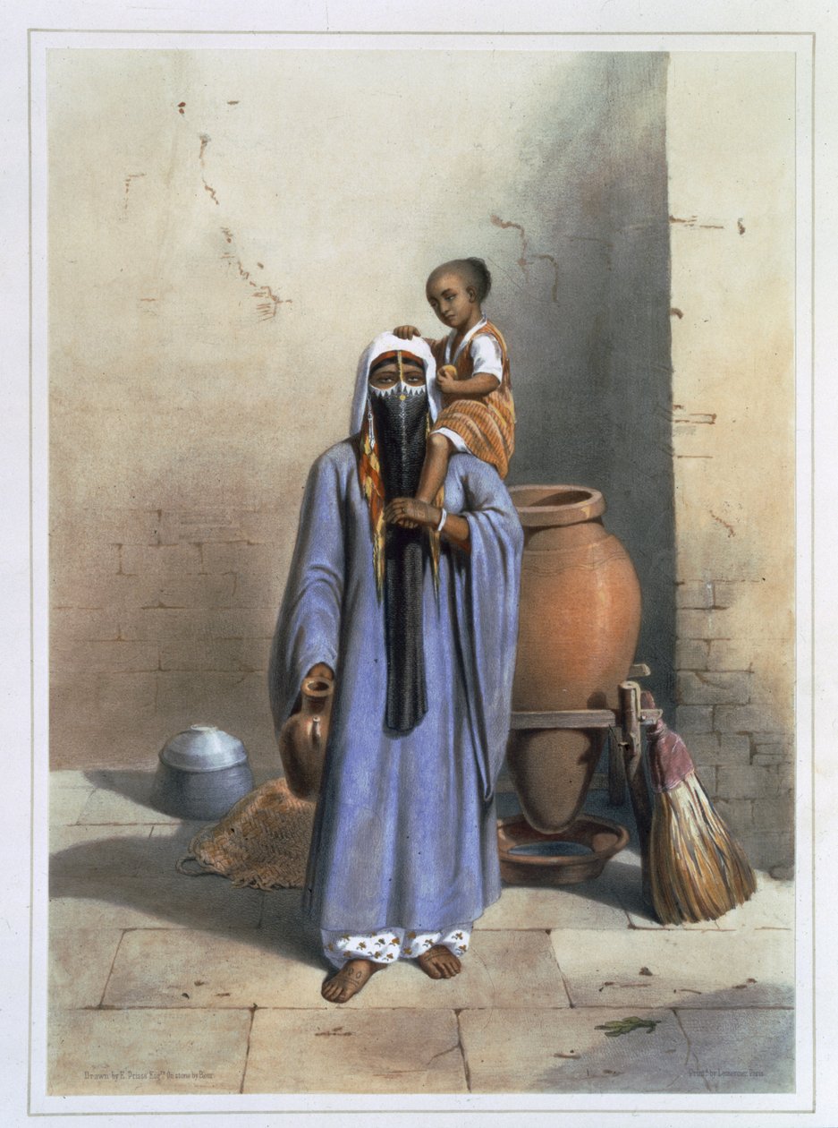 Fellah Woman and Child, illustrasjon fra 