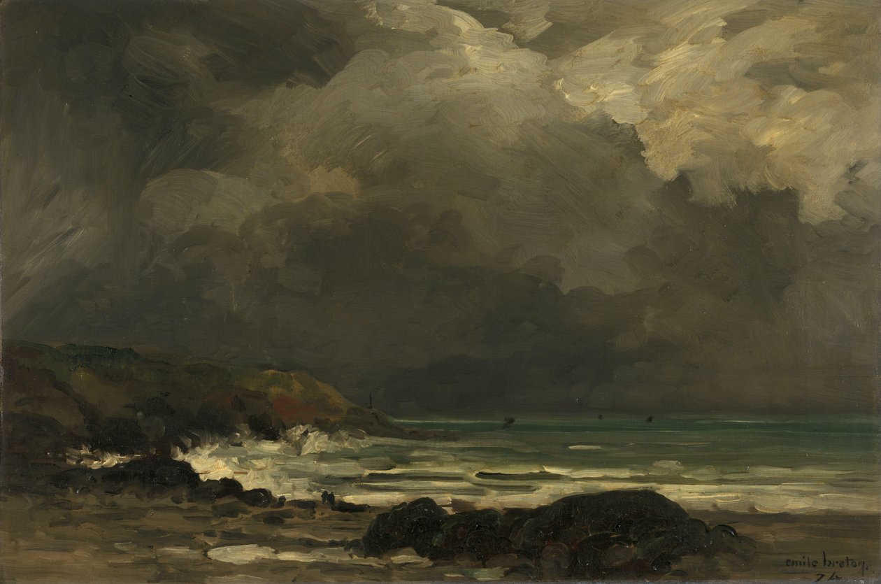Breakers av Emile Adelard Breton