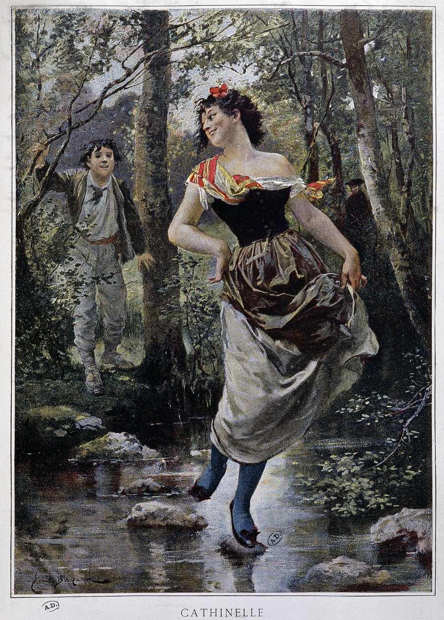 Cathinelle - av Bayard, tidlig på 1900-tallet av Emile Antoine Bayard