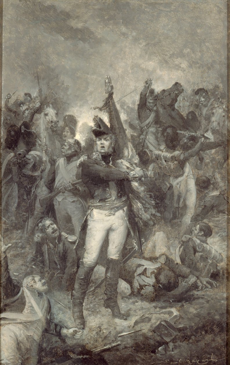 Portrett av Pierre Cambronne 1770-1842, ca 1879. av Emile Antoine Bayard