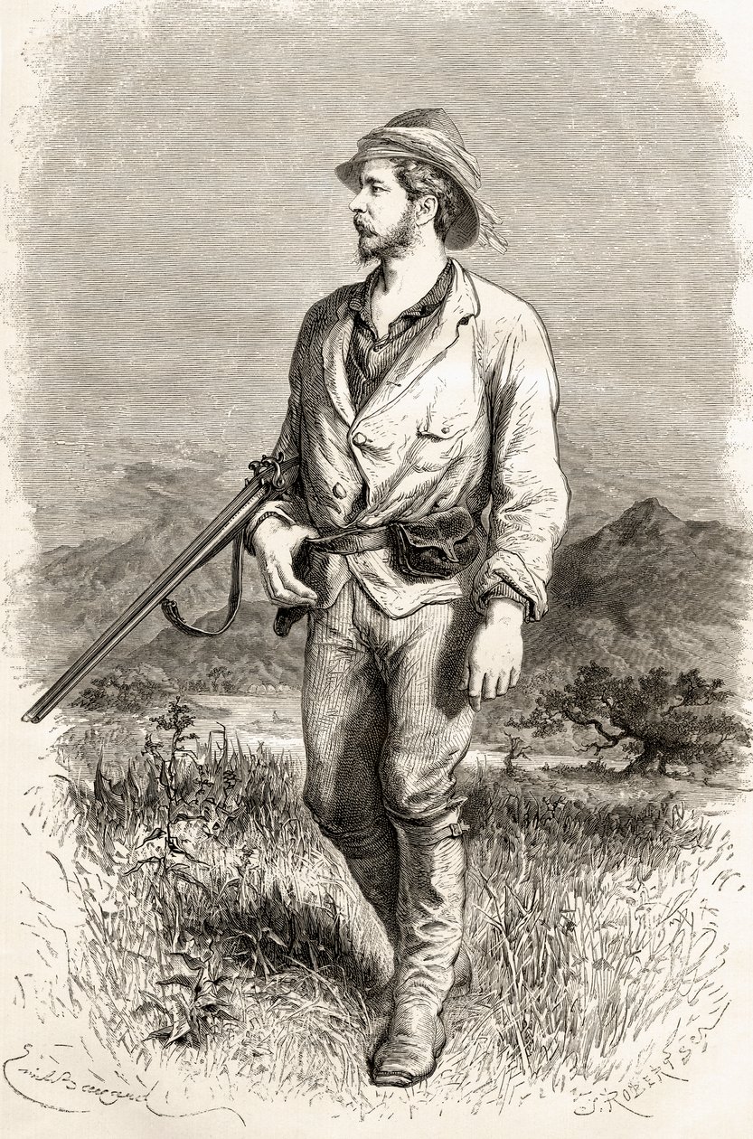 Sir Henry Morton Stanley, illustrasjon fra 