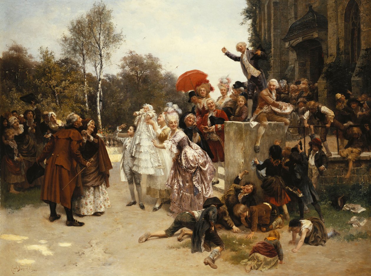Dåpen, 1863 av Emile Antoine Bayard
