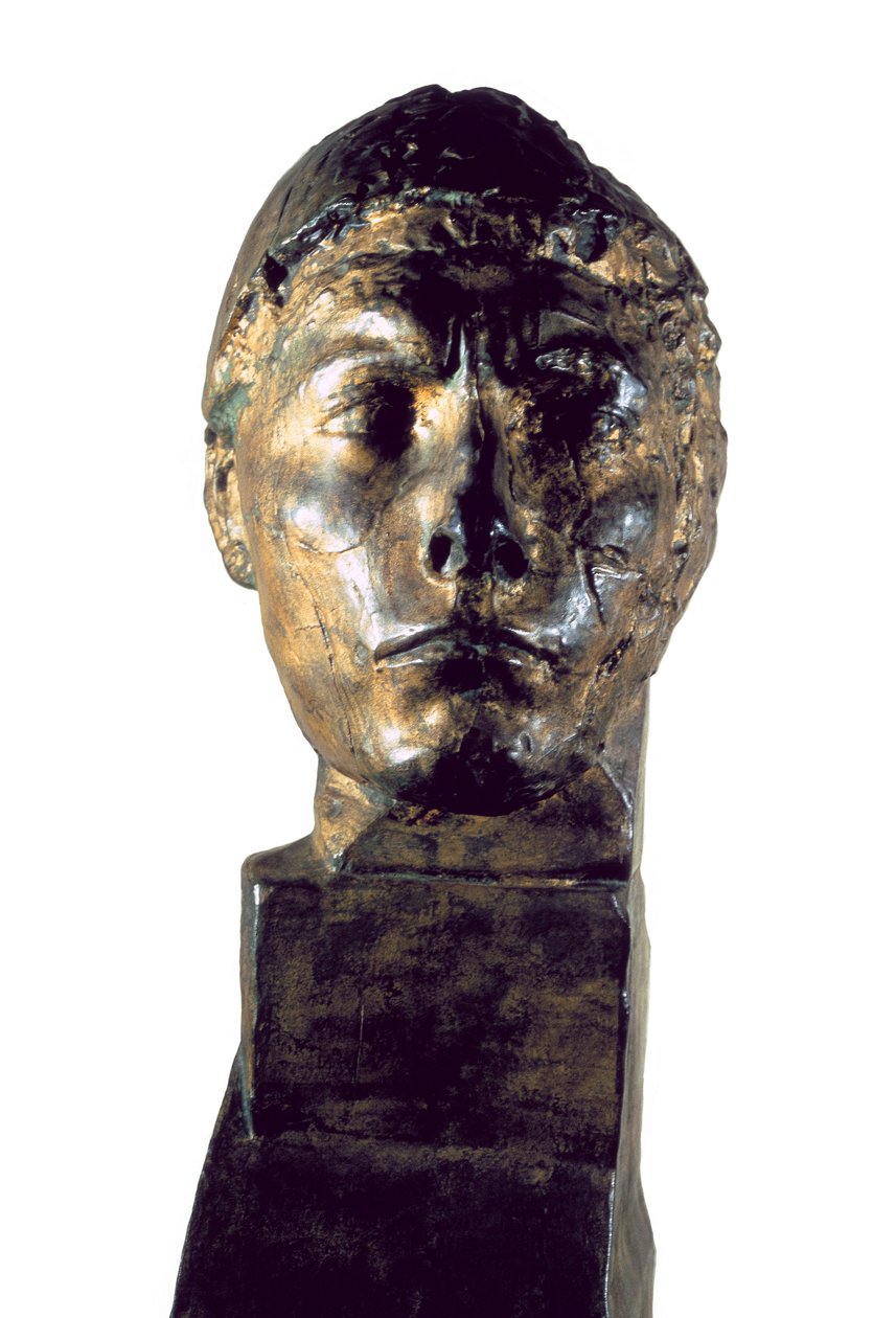 "Apollons leder". Bronseskulptur av Antoine Bourdelle (1861-1929) av Emile Antoine Bourdelle