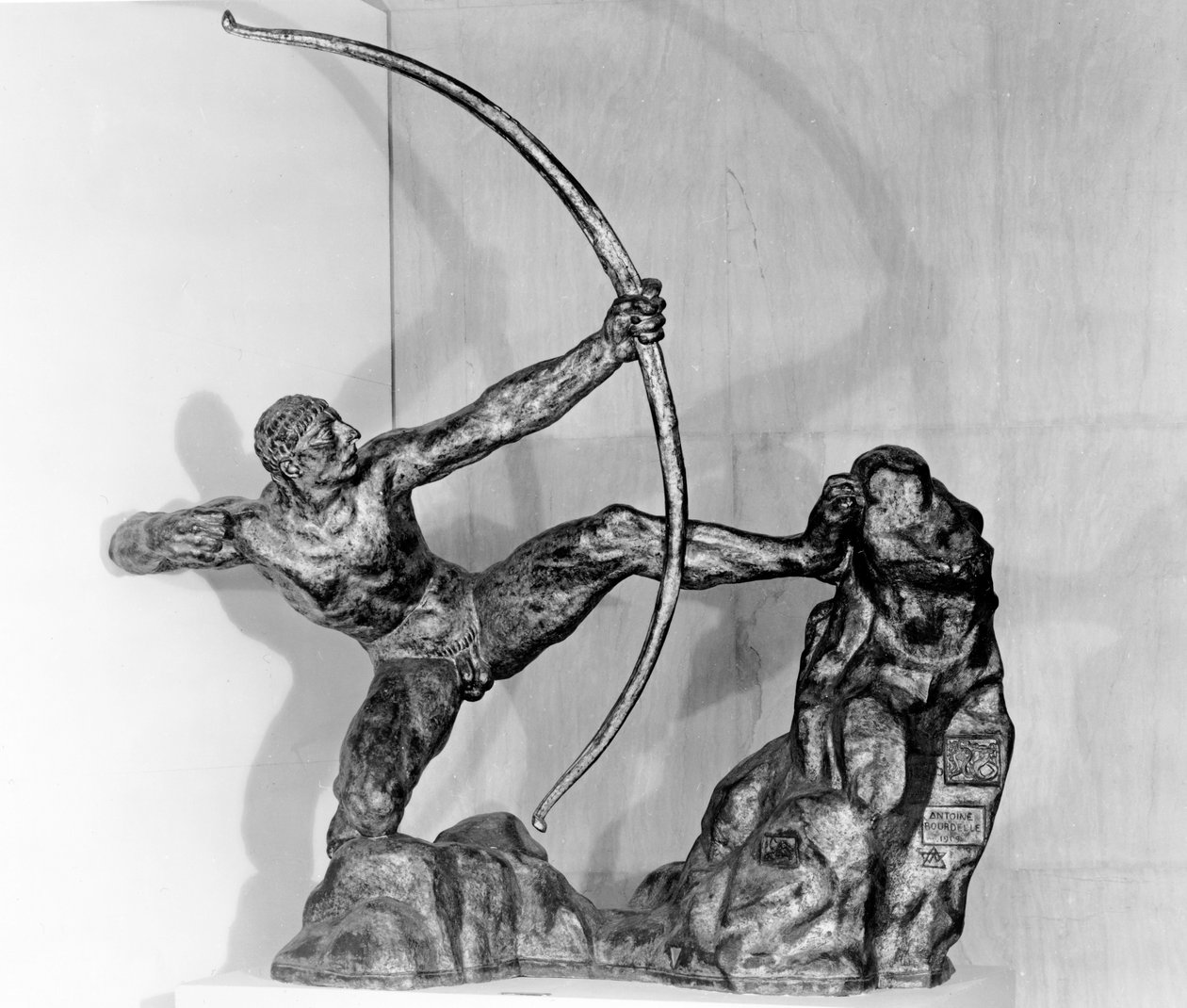 Hercules the Archer, 1909 (bronse) av Emile Antoine Bourdelle
