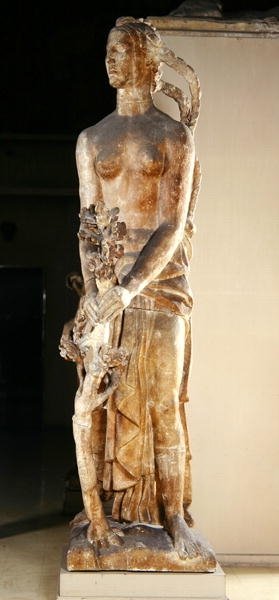 Prudence, modell for monumentet til general Carlos Maria de Alvear (1788-1852) (gips) av Emile Antoine Bourdelle