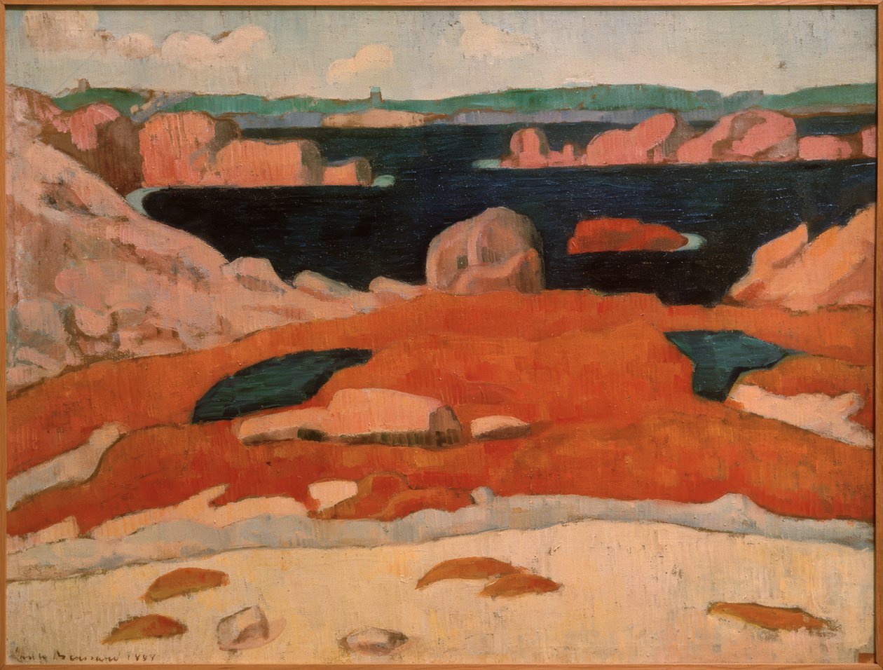 Det ville havet, Saint-Briac av Emile Bernard