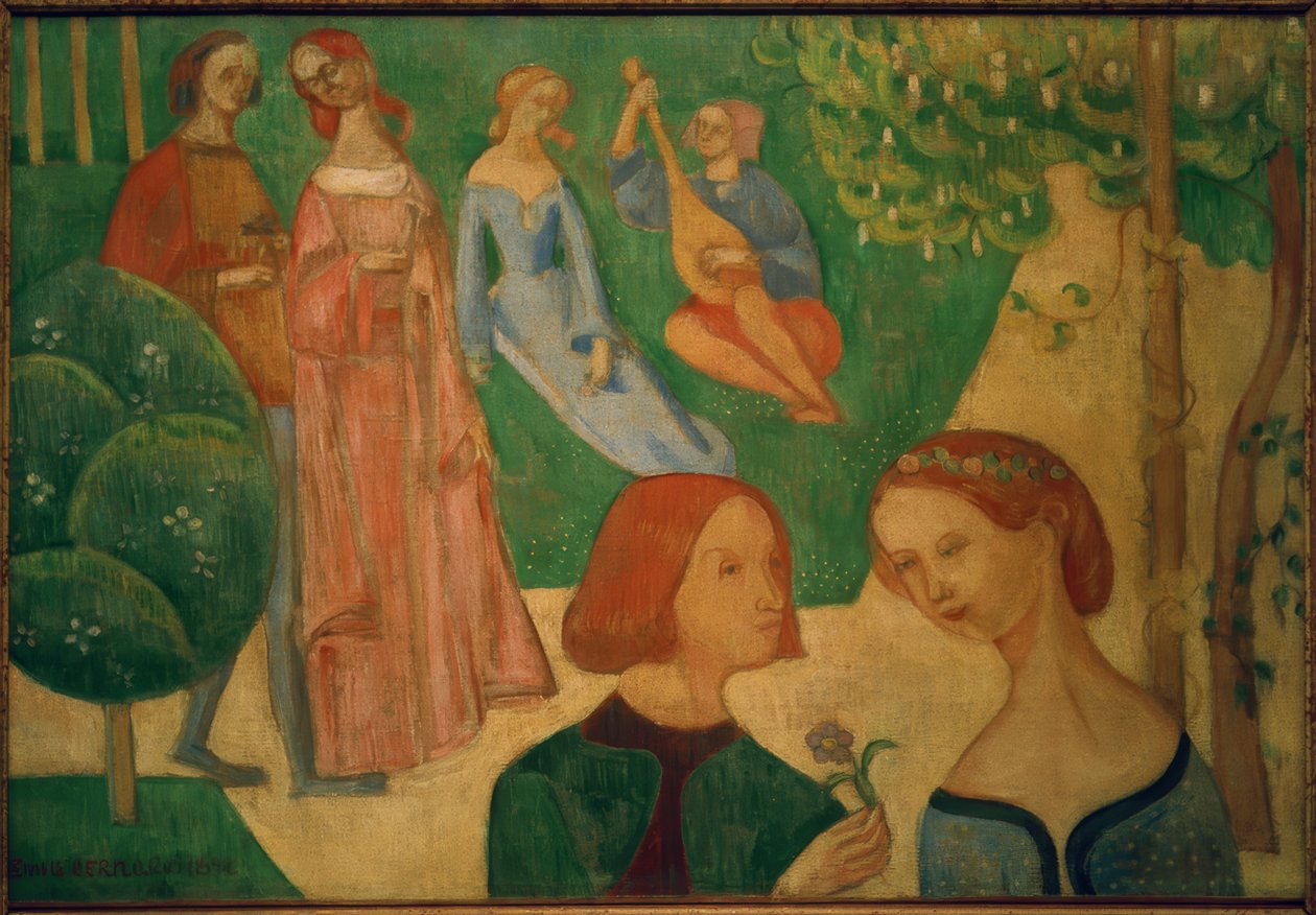 I en gammel park av Emile Bernard