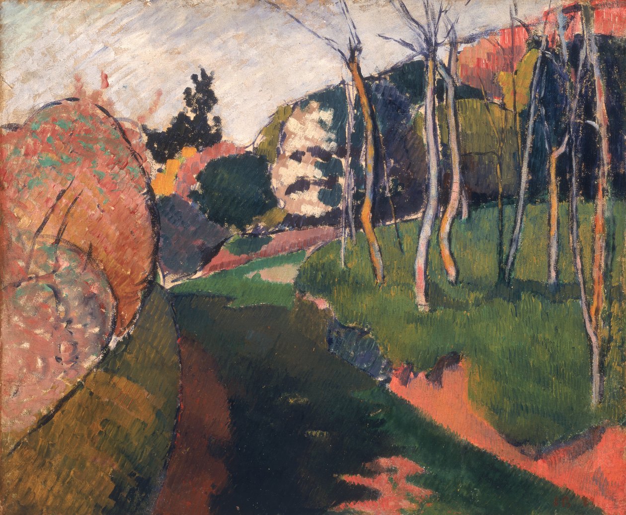 Landskap, Saint-Briac av Emile Bernard