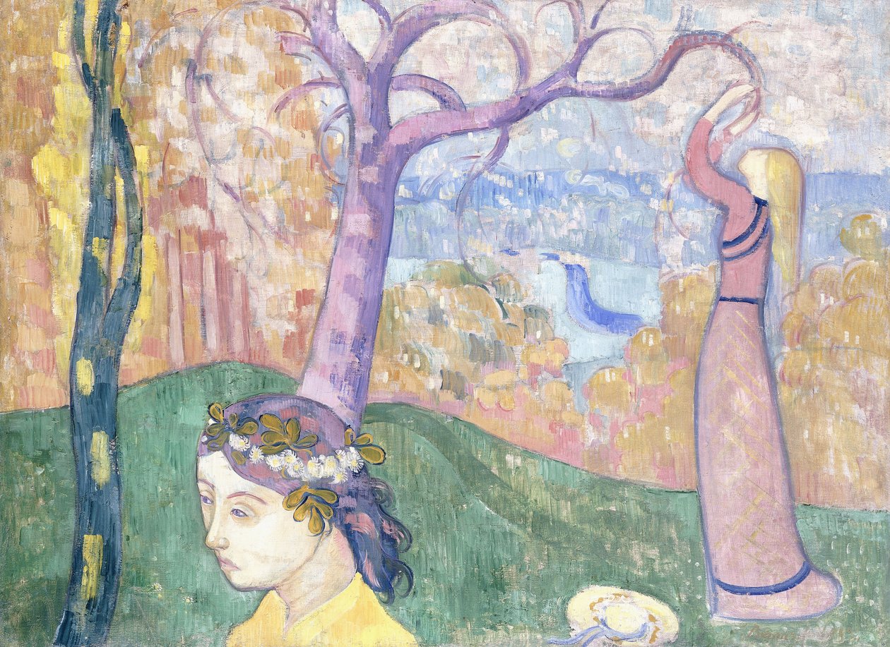 Madeleine in the Wood of Love, 1892 av Emile Bernard