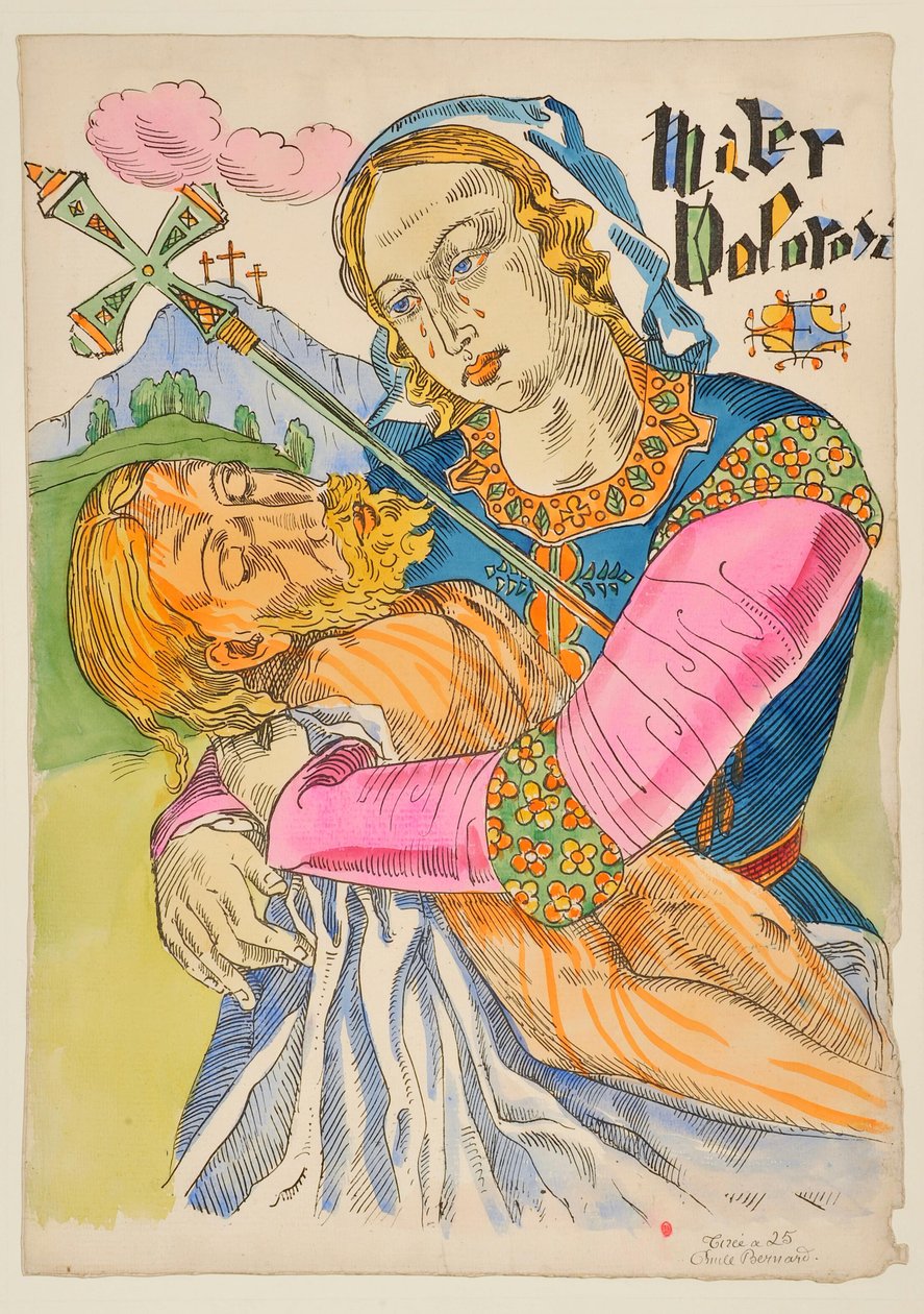 Smertens mor av Emile Bernard