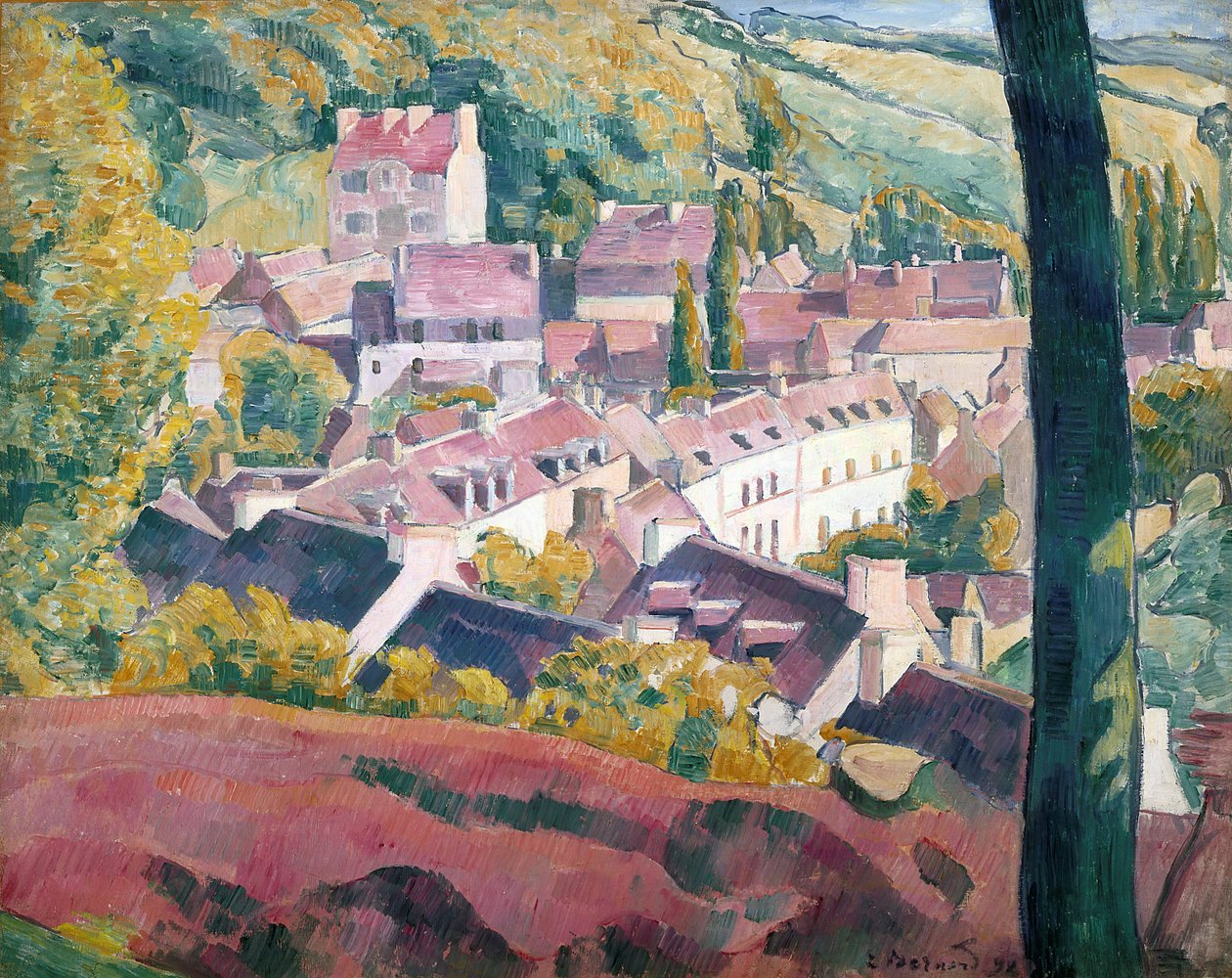 Pont-Aven sett fra Bois D