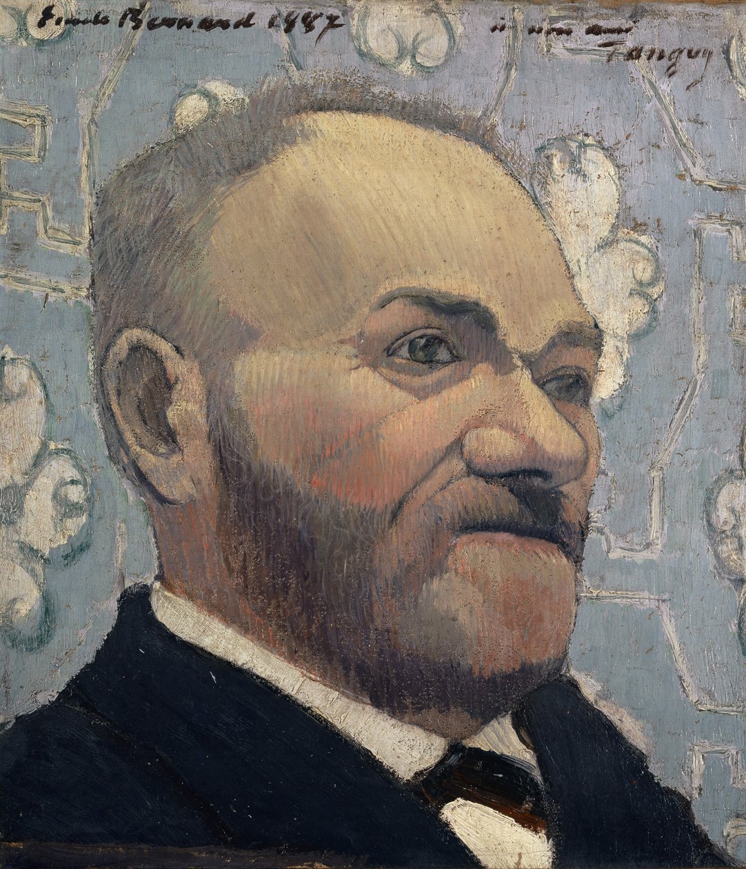 Portrett av far Tanguy, 1887 av Emile Bernard