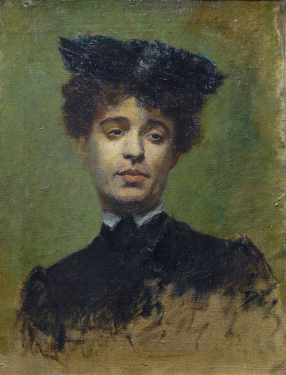 Portrett av Marie Lemasson, 1892 av Emile Bernard
