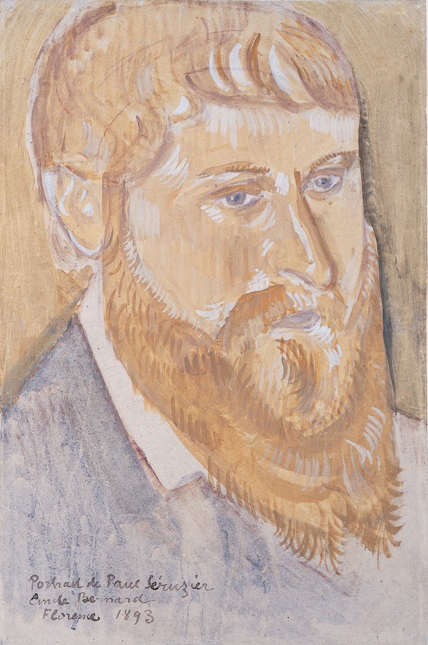 Portrett av Paul Serusier, 1893 av Emile Bernard