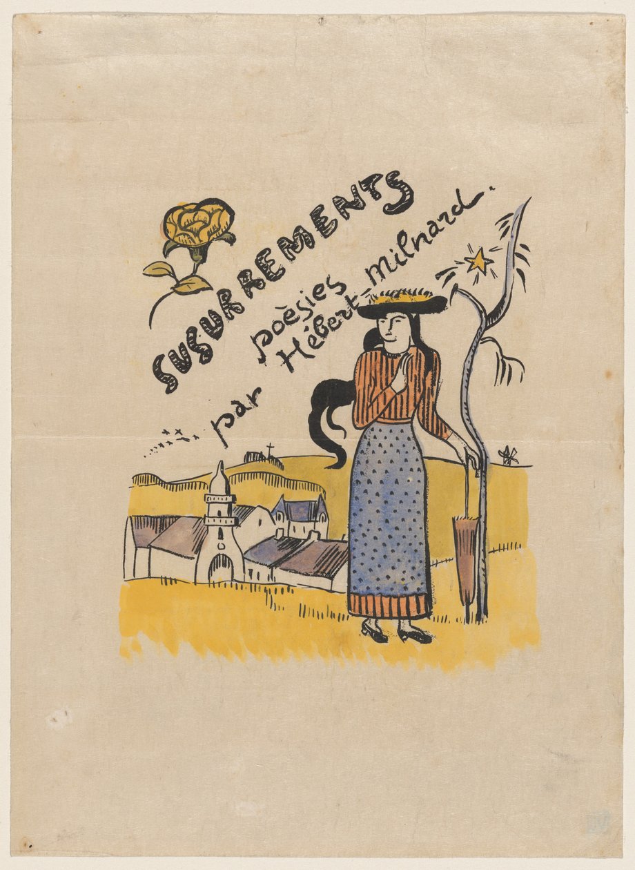 Susurrements, Gedichte von Hébert-Milnard av Emile Bernard