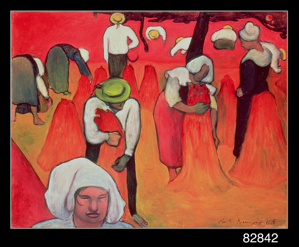 Bokhvetehøsten, 1888 av Emile Bernard