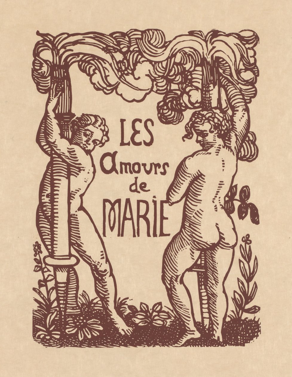 The Loves av Pierre Ronsard: The Loves of Marie av Emile Bernard